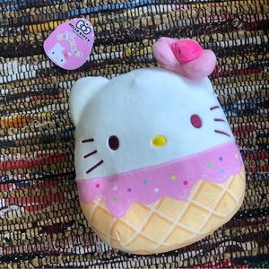 8 inch Hello Kitty Ice Cream Squishmallow